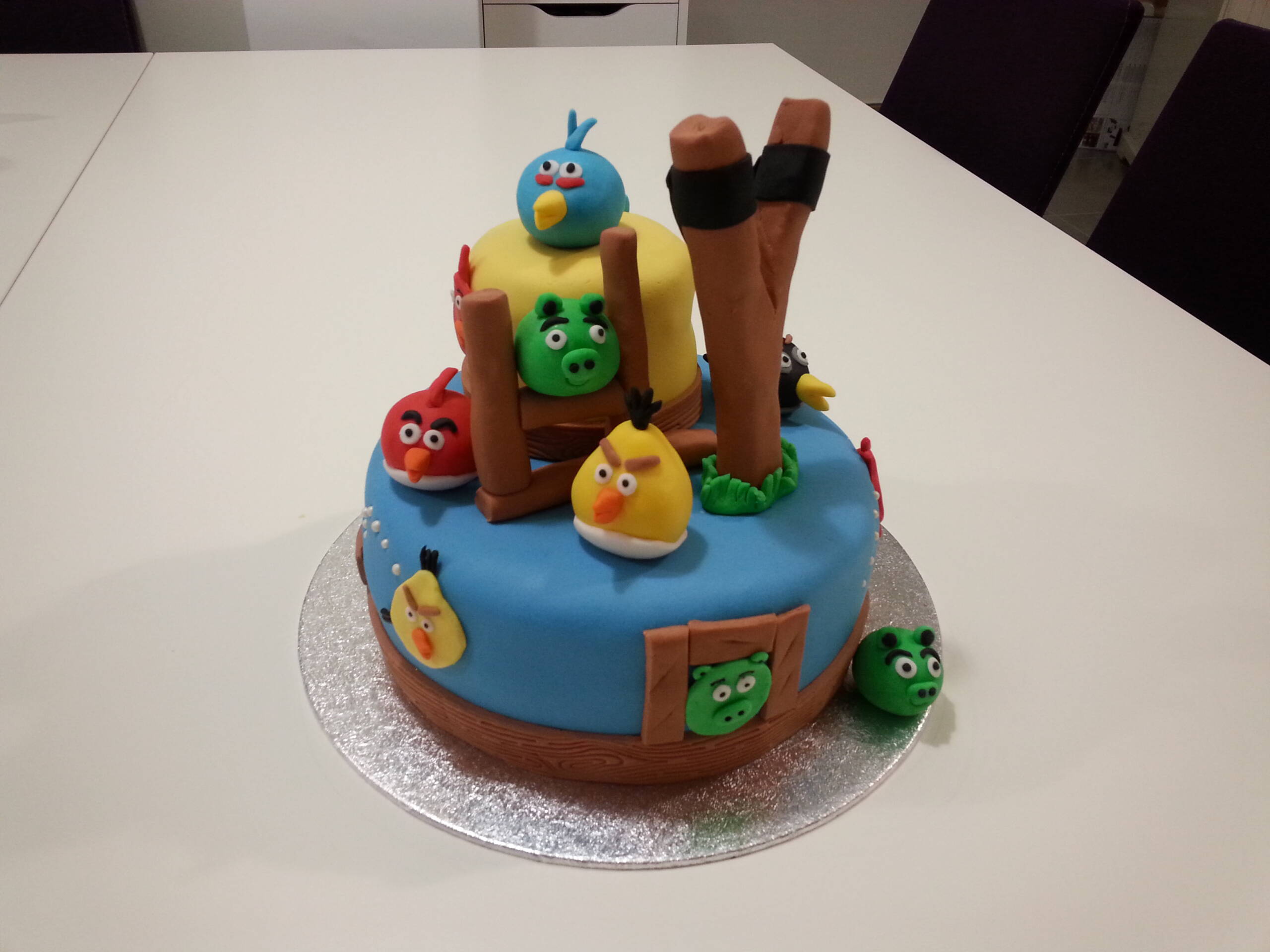 vermijden premier Woud Kindertaart 212 – Angry Birds | Taart & Koek
